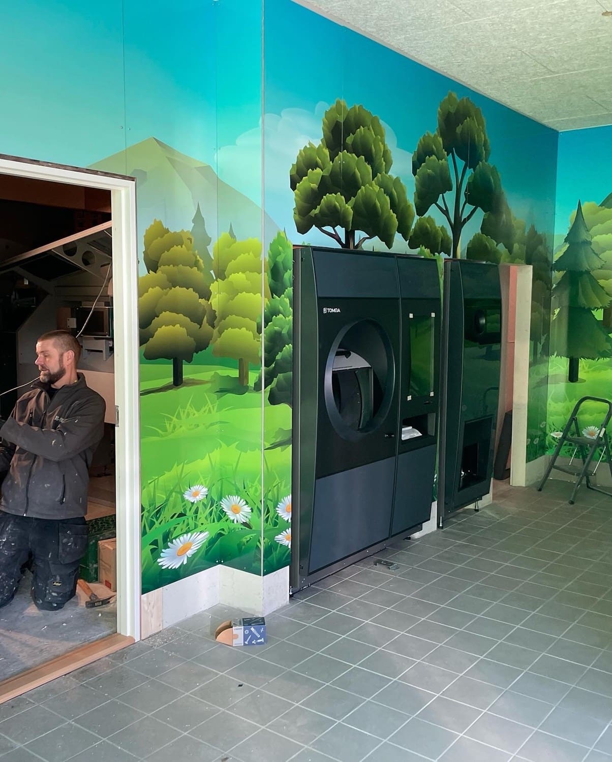 Flaskeautomat renovering